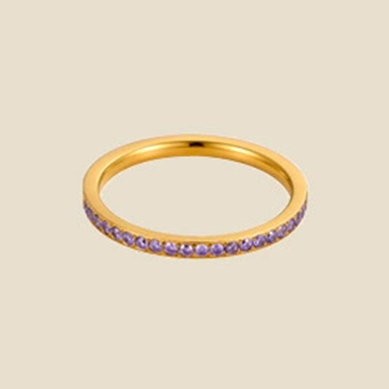 Stars Romantic Birthstone Ring - Loopbrek