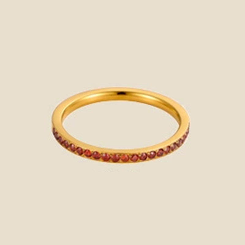 Stars Romantic Birthstone Ring - Loopbrek