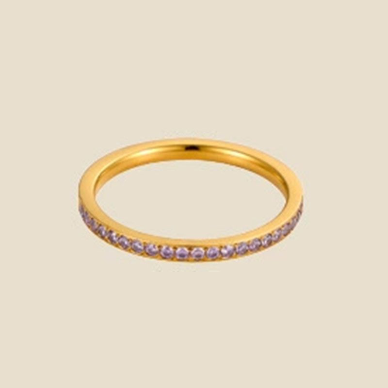 Stars Romantic Birthstone Ring - Loopbrek