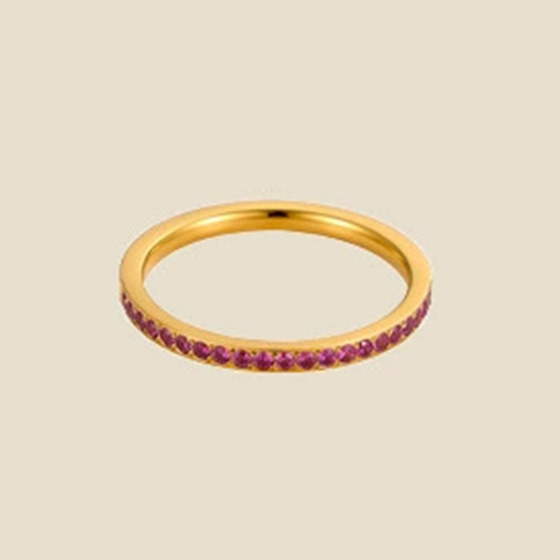 Stars Romantic Birthstone Ring - Loopbrek
