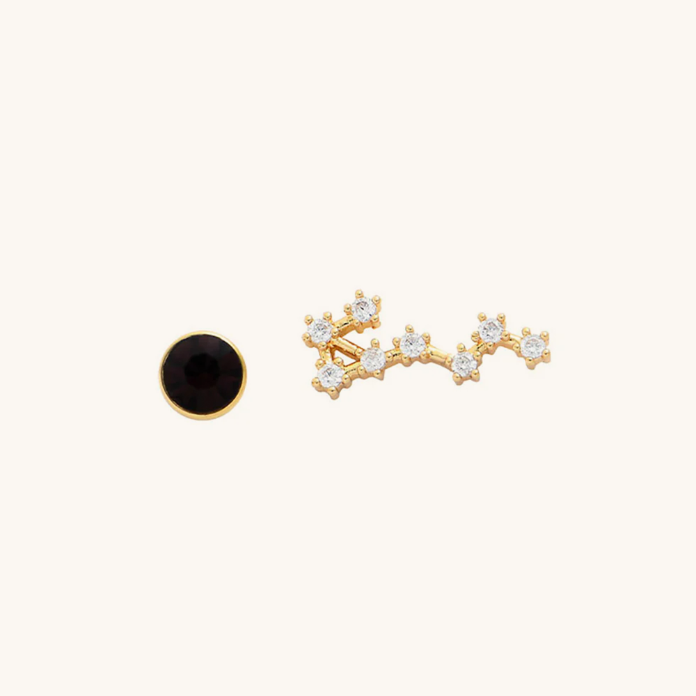 Loopbrek - stud earrings - Zodiac Birthstone Stud Earrings · A Cosmic Touch of You - scorpio