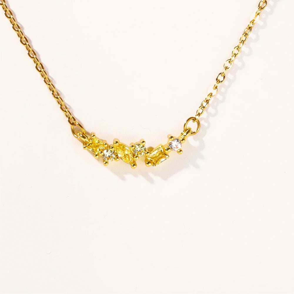 Loopbrek - pendant necklace - Hope&Love Rainbow Candy Necklace - color