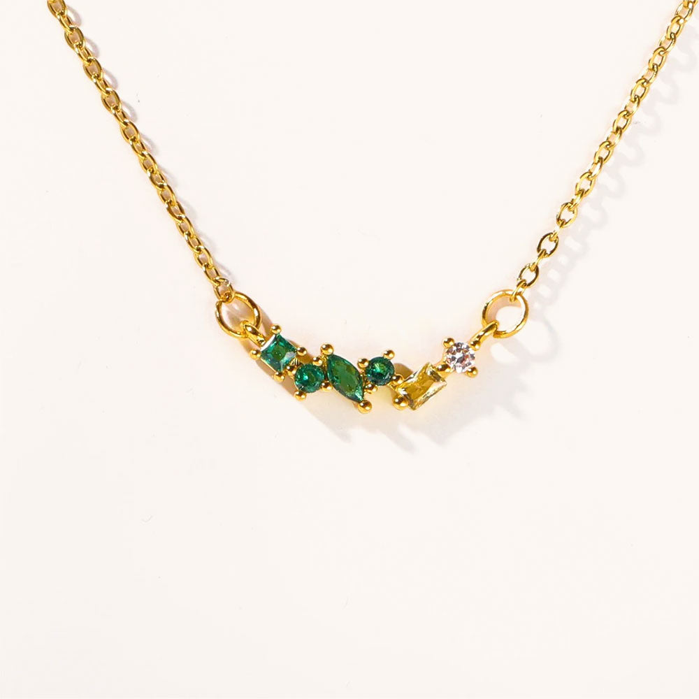 Loopbrek - pendant necklace - Hope&Love Rainbow Candy Necklace - color
