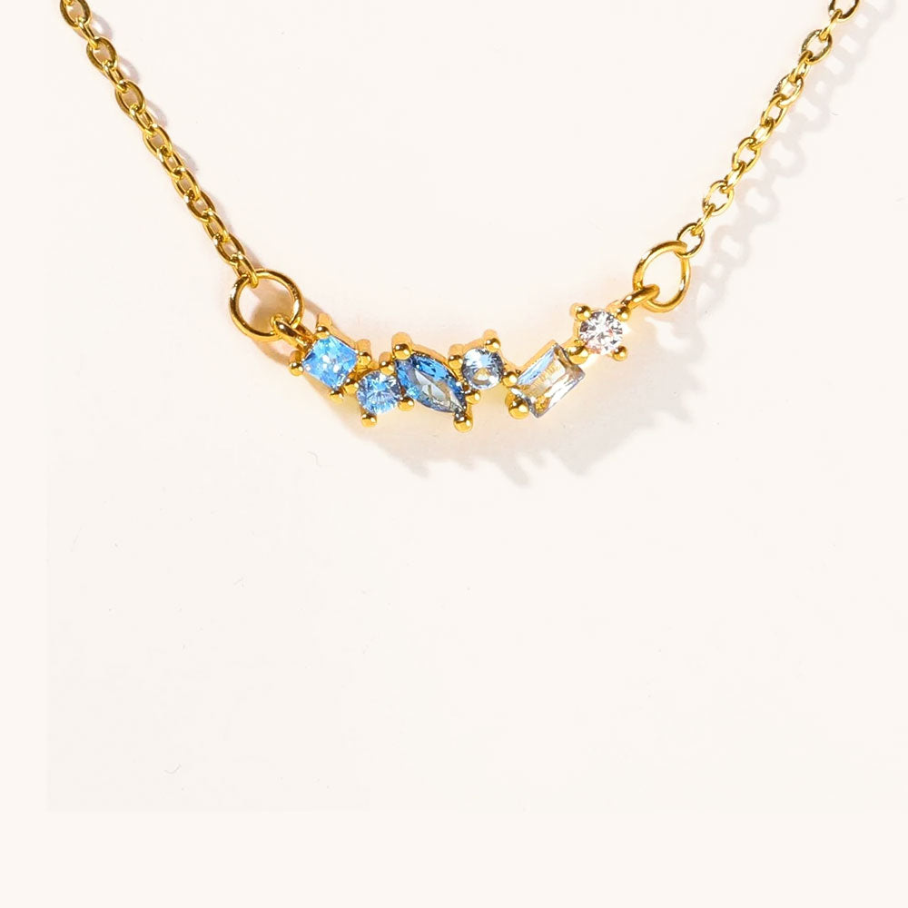 Loopbrek - pendant necklace - Hope&Love Rainbow Candy Necklace - color
