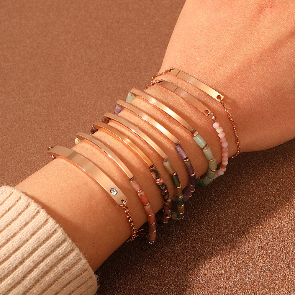 Loopbrek - bar bracelets - Balance Your Energy · Healing Rainbow Bracelet - zoom out