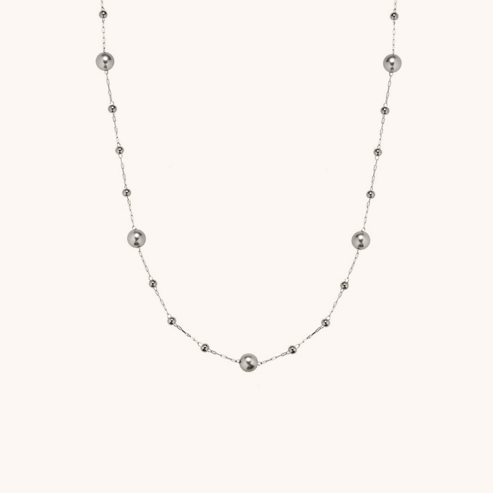 Loopbrek - pearl necklace - Shiny Starlight Pearl Necklace - zoom in