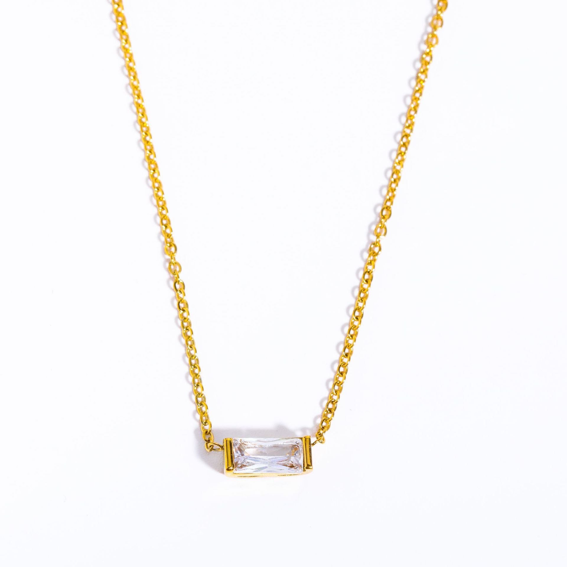 Star Kiss Birthstone Necklace