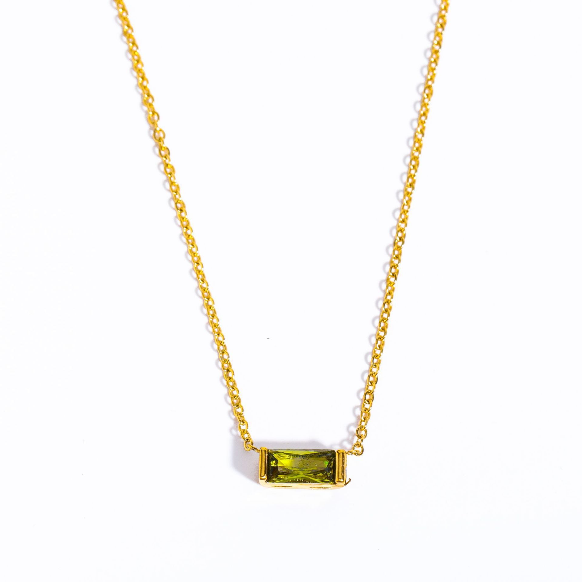 Star Kiss Birthstone Necklace