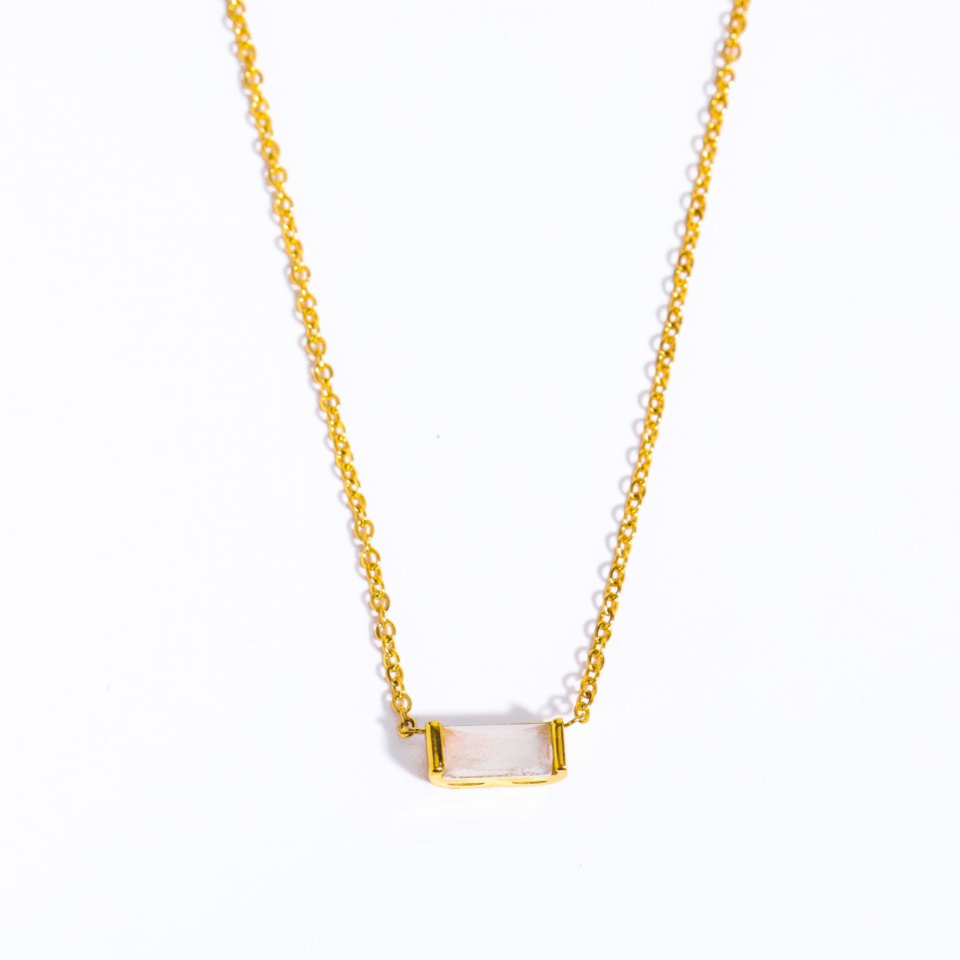 Star Kiss Birthstone Necklace
