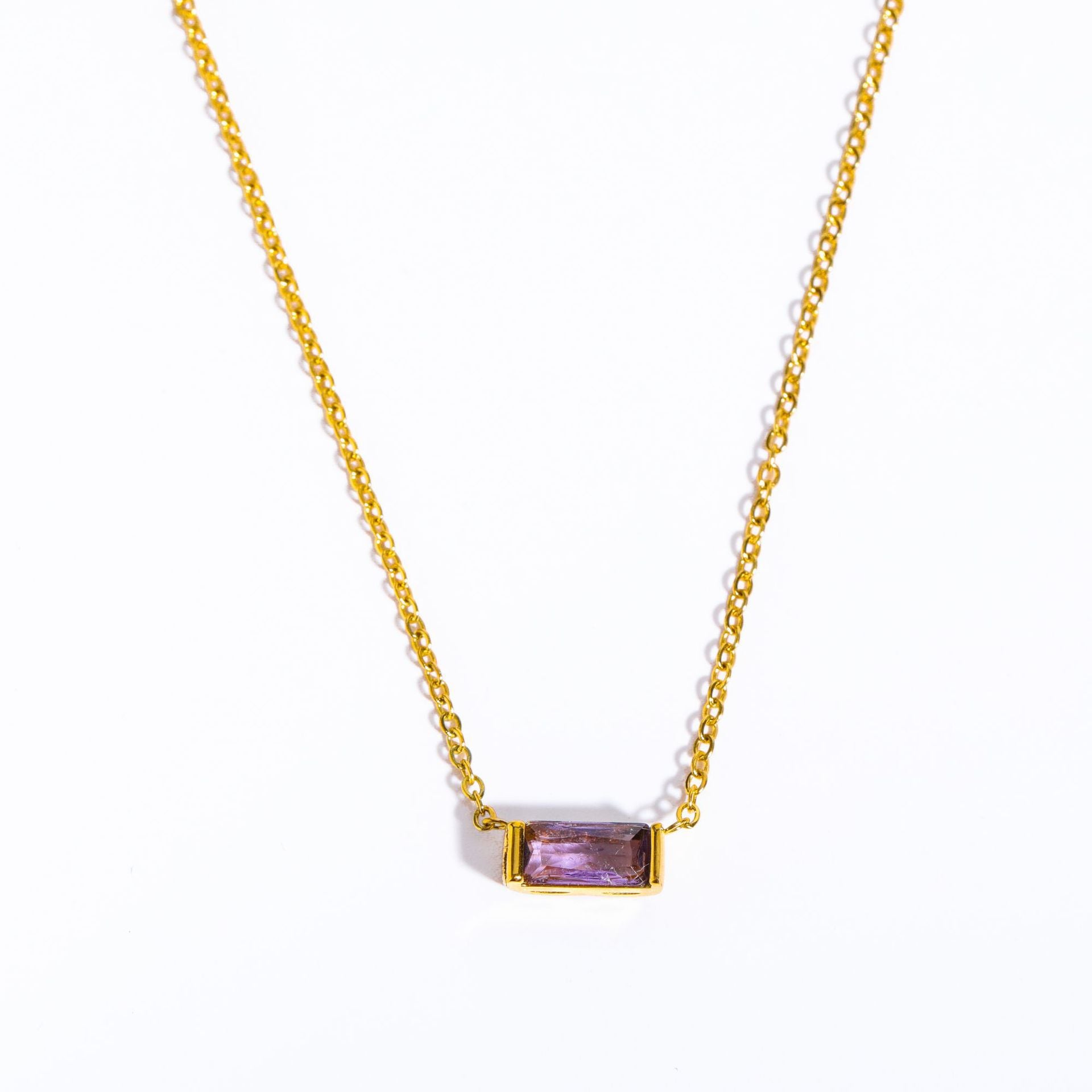 Star Kiss Birthstone Necklace