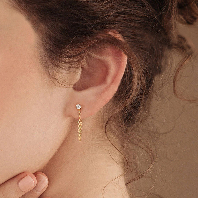 Starry Charm Tassel Earrings - Loopbrek