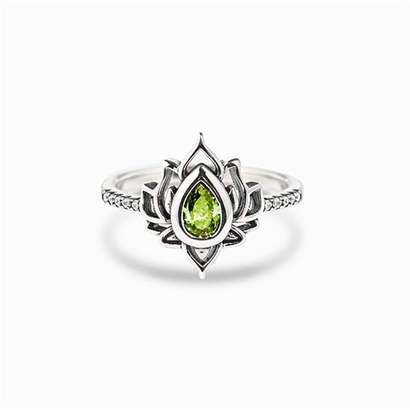 F♥︎ck It And Begin Again Lotus Ring