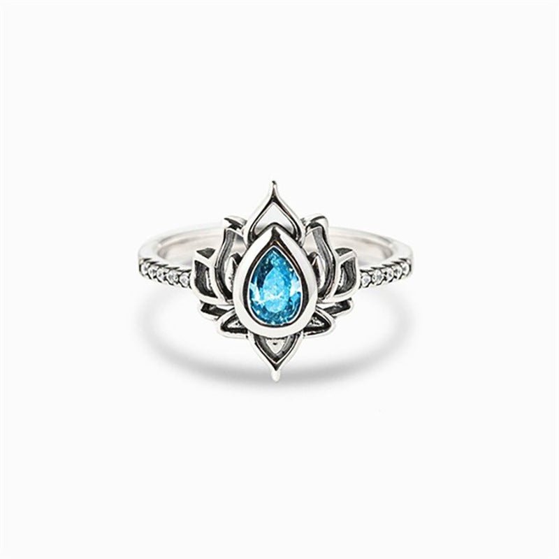 F♥︎ck It And Begin Again Lotus Ring