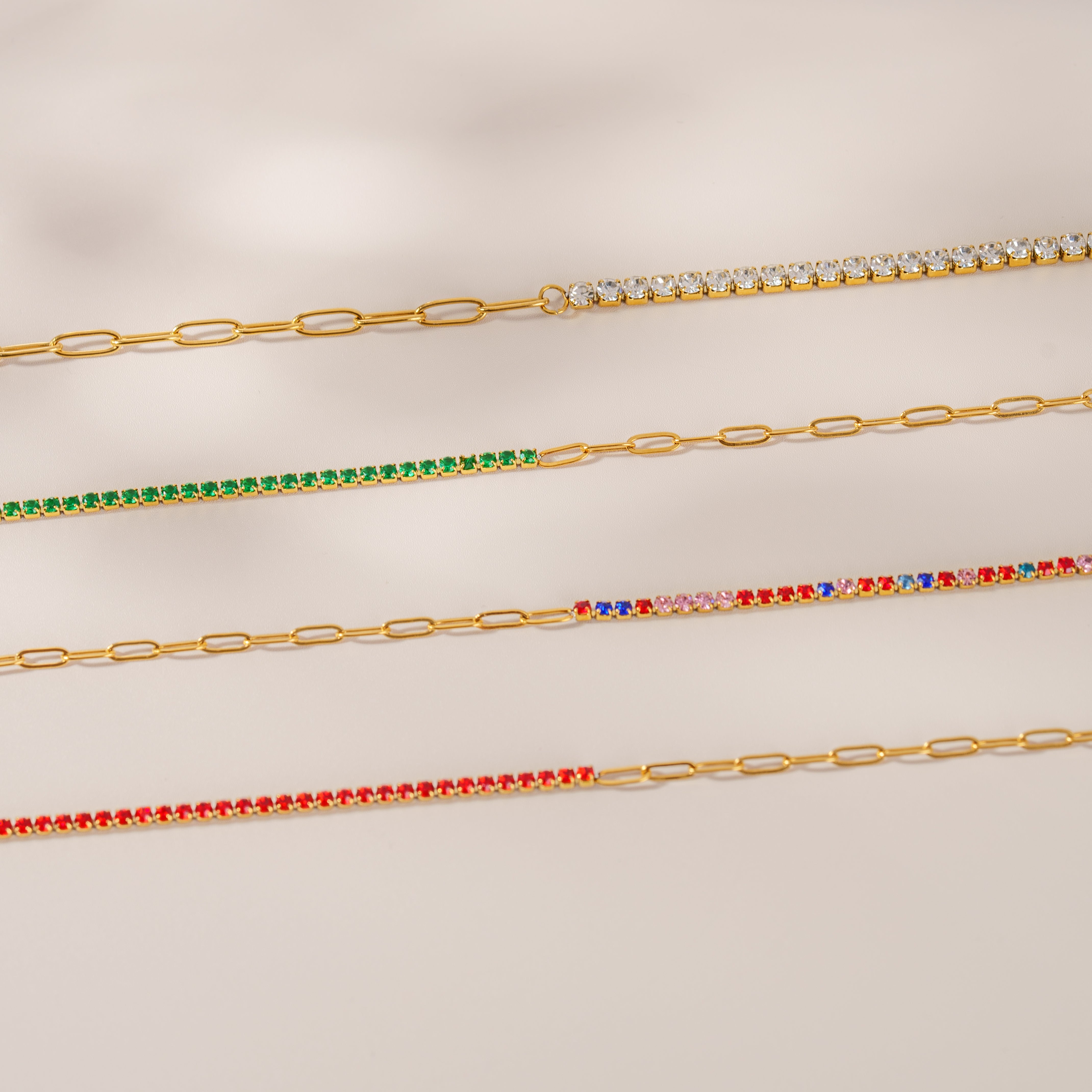 A Symphony of Colors · Multicolor Zircon Bracelet - Loopbrek