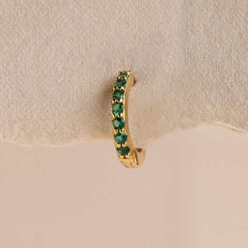 Star Track Birthstone Earrings - Loopbrek