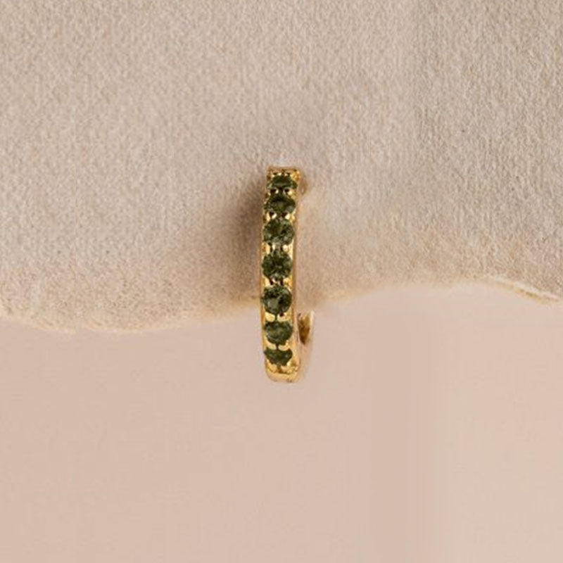 Star Track Birthstone Earrings - Loopbrek