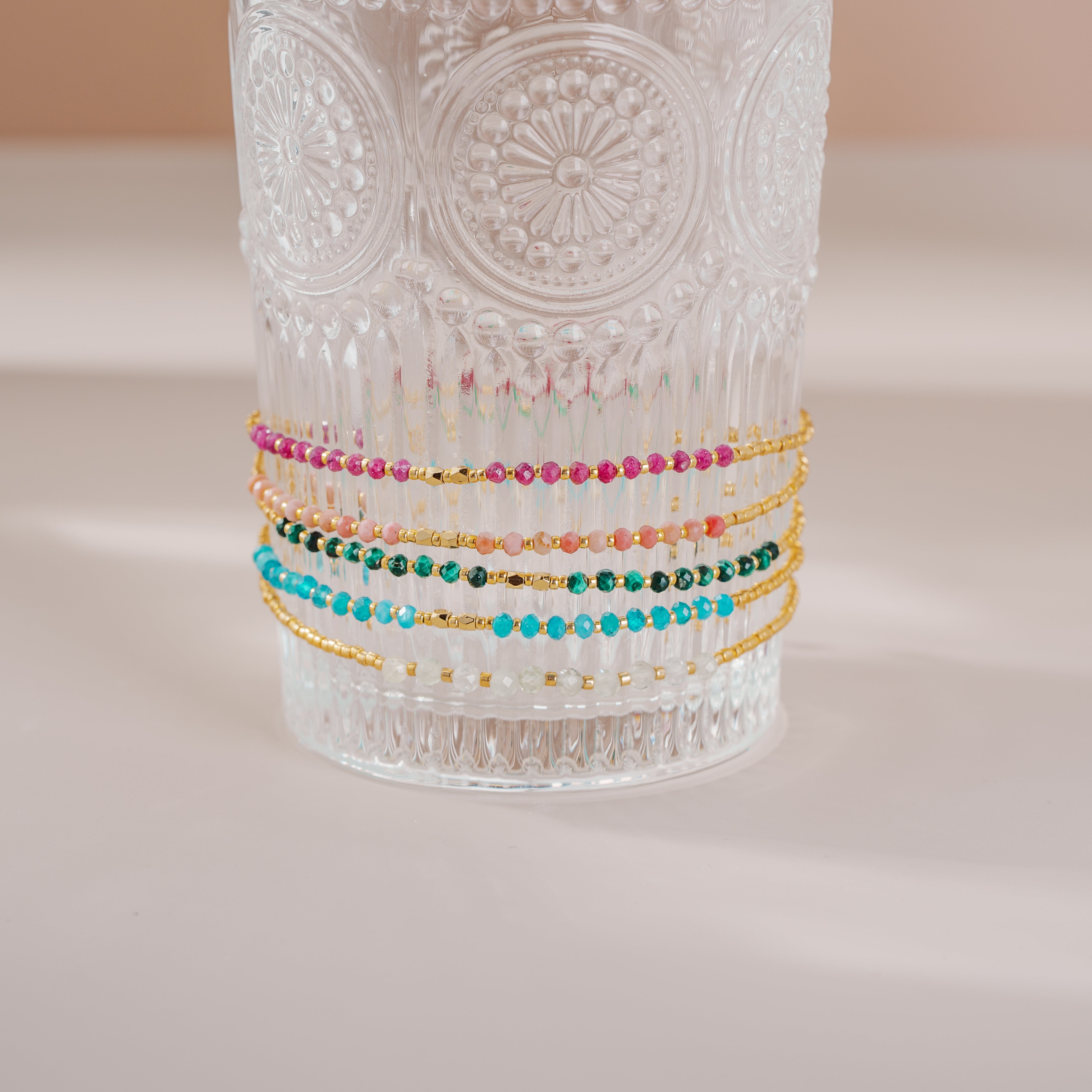 Grapestone Beaded Bracelet