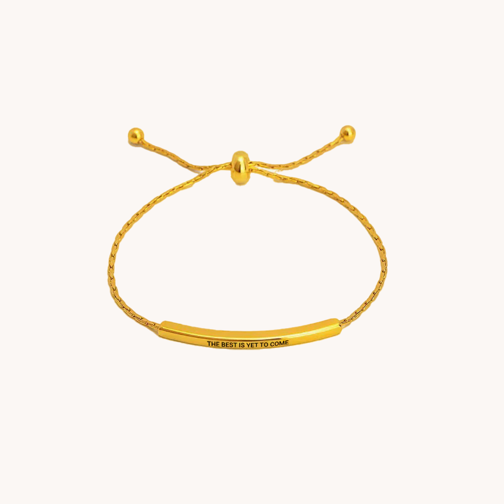 Loopbrek - engraved bracelet - Custom Inspirational Quotes Engraving Bracelet - zoom in
