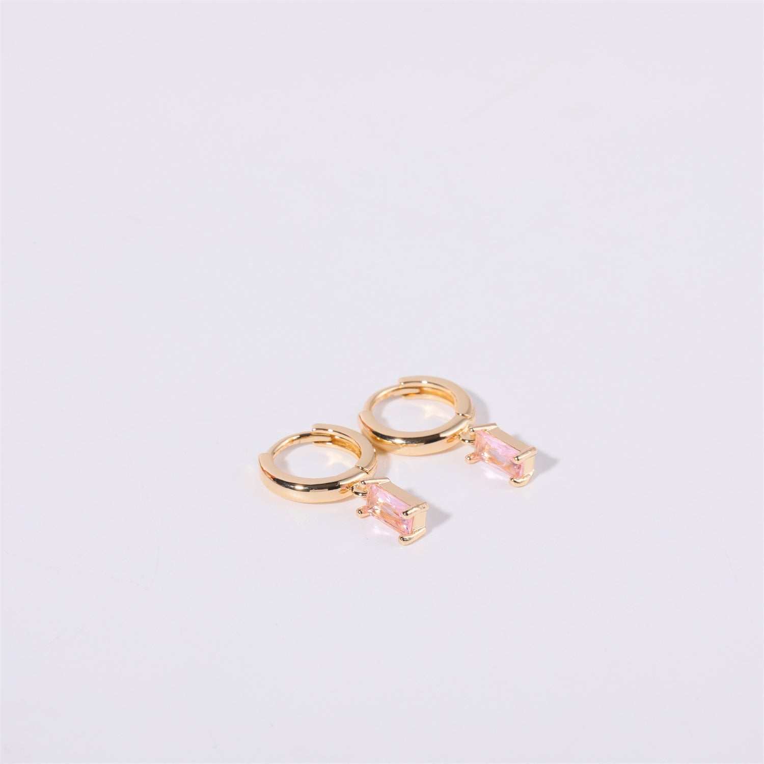 Geometric Birthstone Earrings - Loopbrek