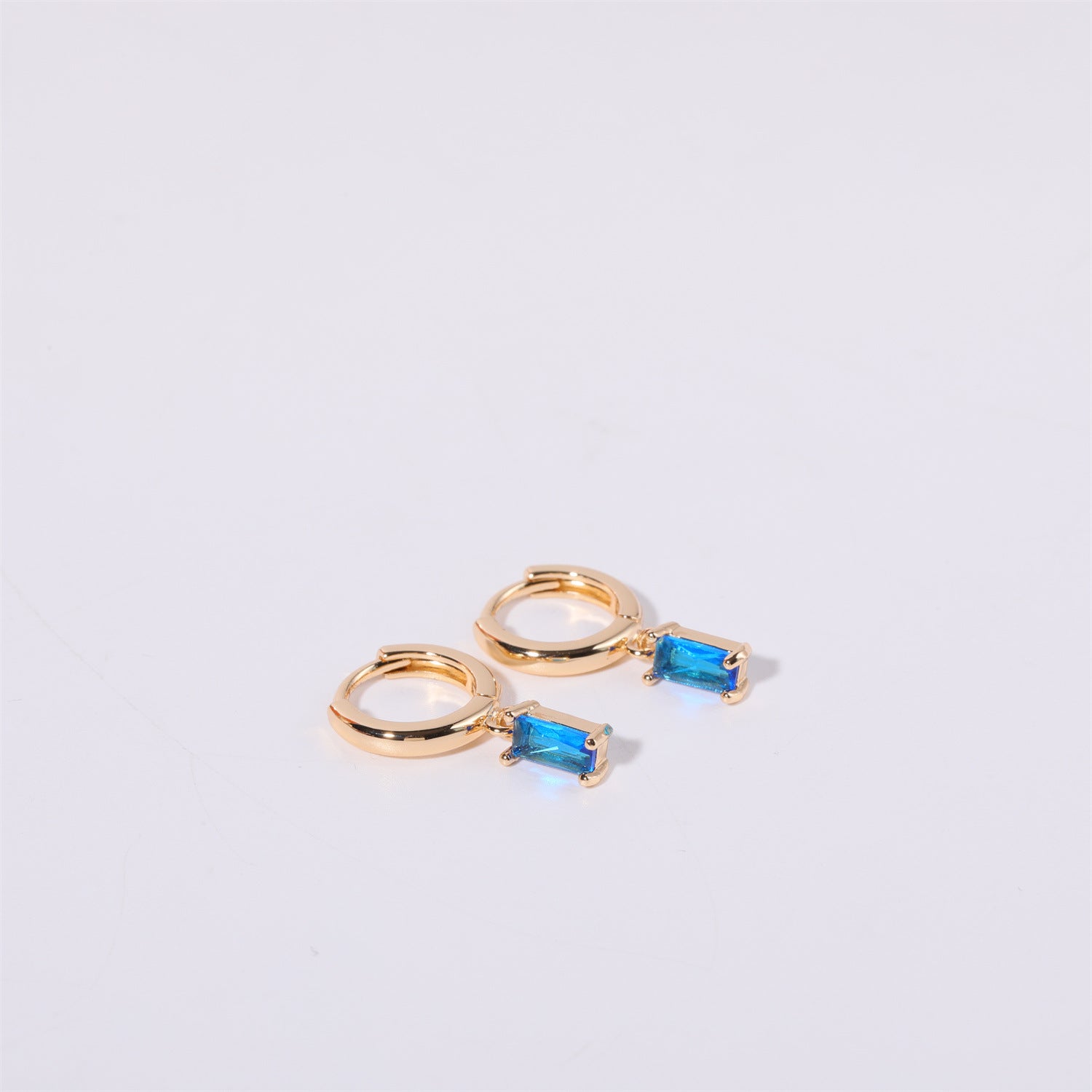 Geometric Birthstone Earrings - Loopbrek