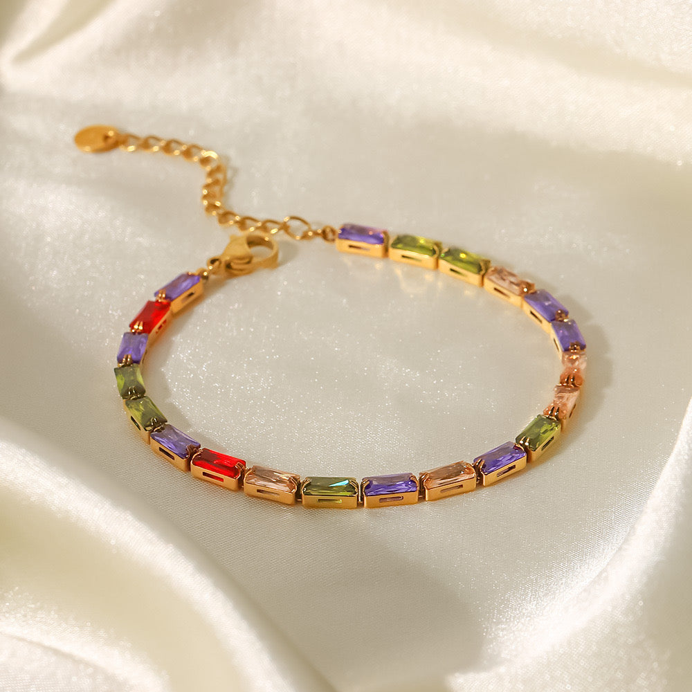  Loopbrek - tennis bracelet - Sparkling Bracelet - zoom in