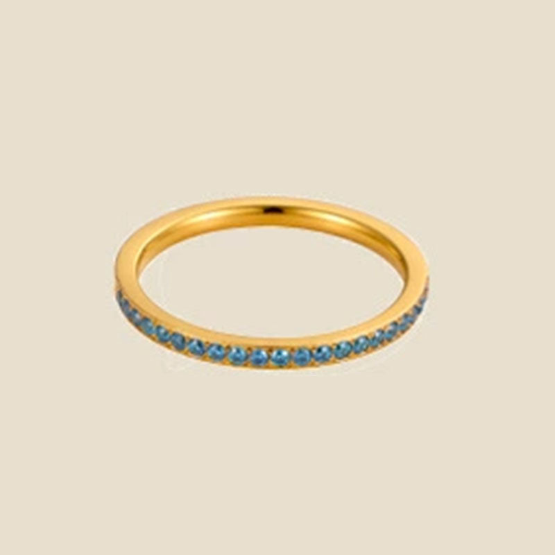 Stars Romantic Birthstone Ring - Loopbrek