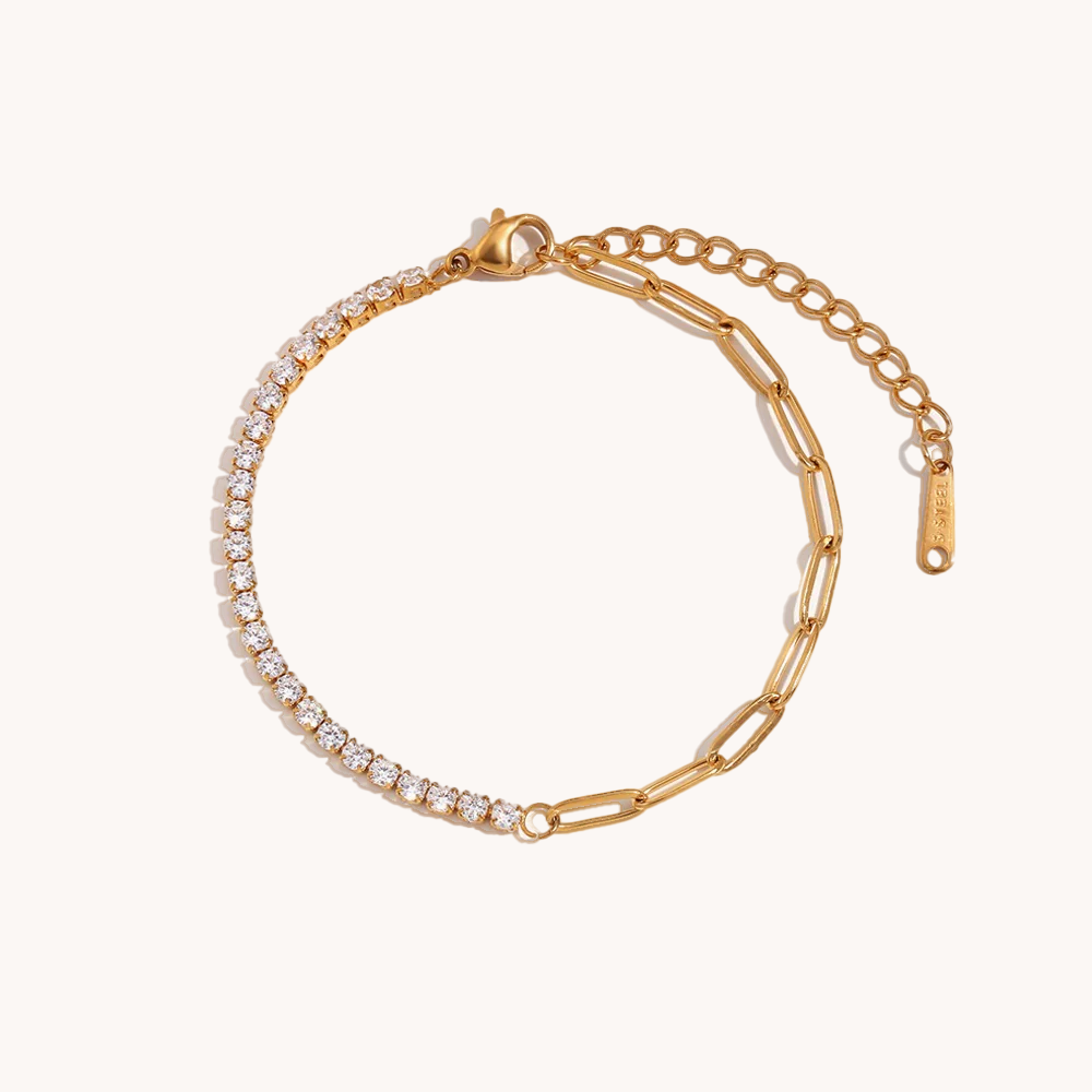 Loopbrek-tennis bracelet-A Symphony of Colors · Multicolor Zircon Bracelet - zoom in