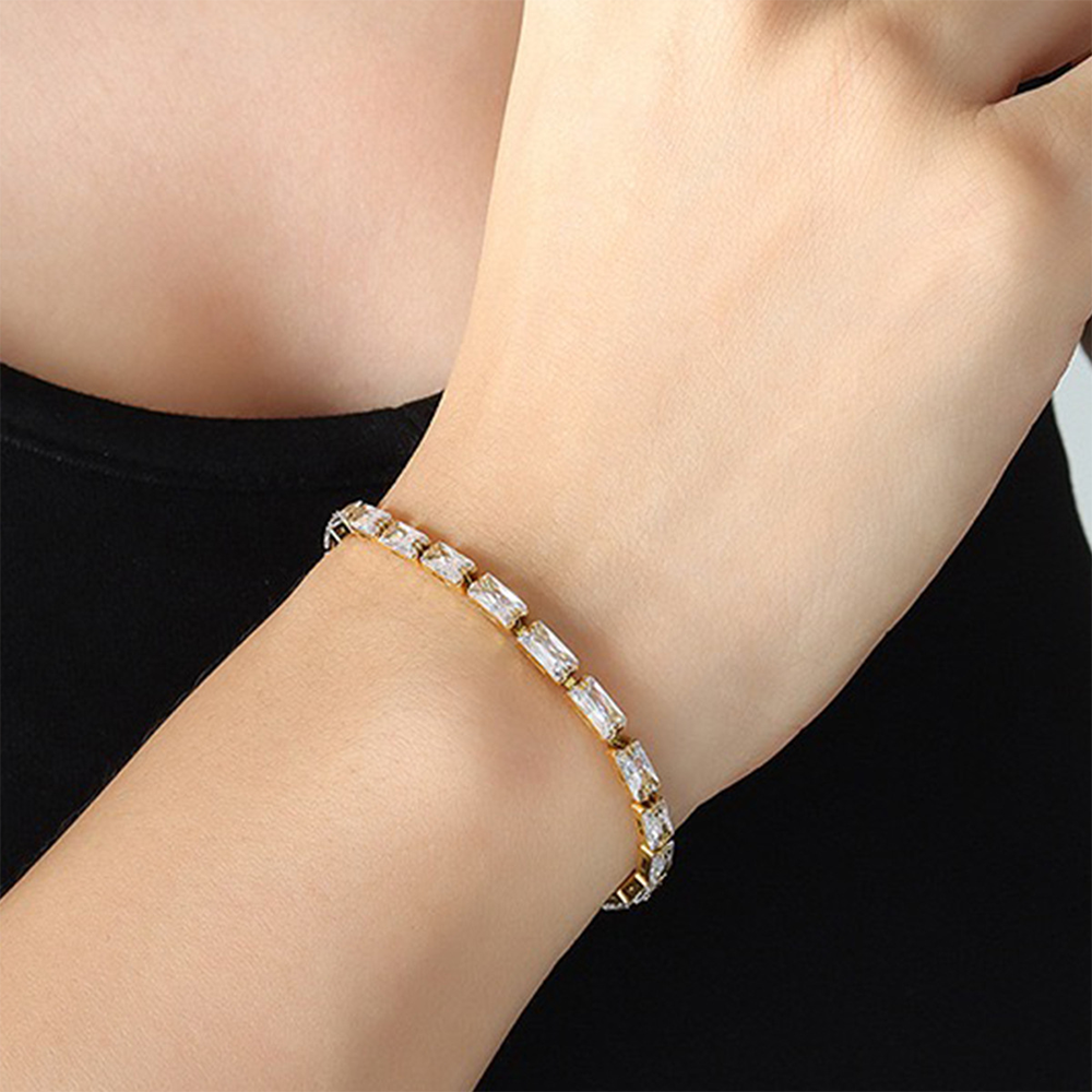  Loopbrek - tennis bracelet - Sparkling Bracelet - zoom out