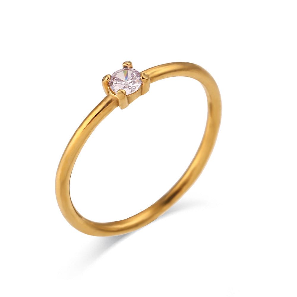 Mini Birthstone Ring - Loopbrek