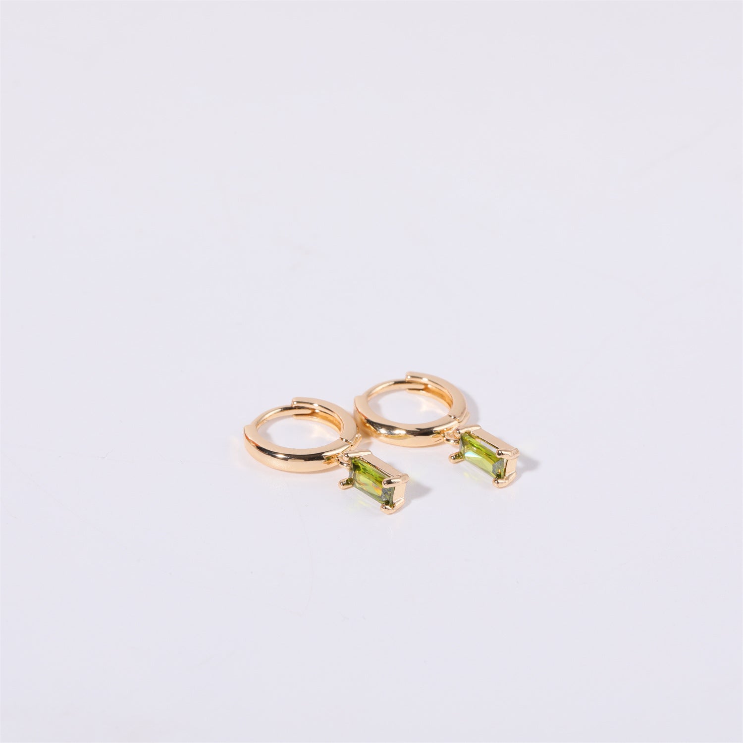 Geometric Birthstone Earrings - Loopbrek