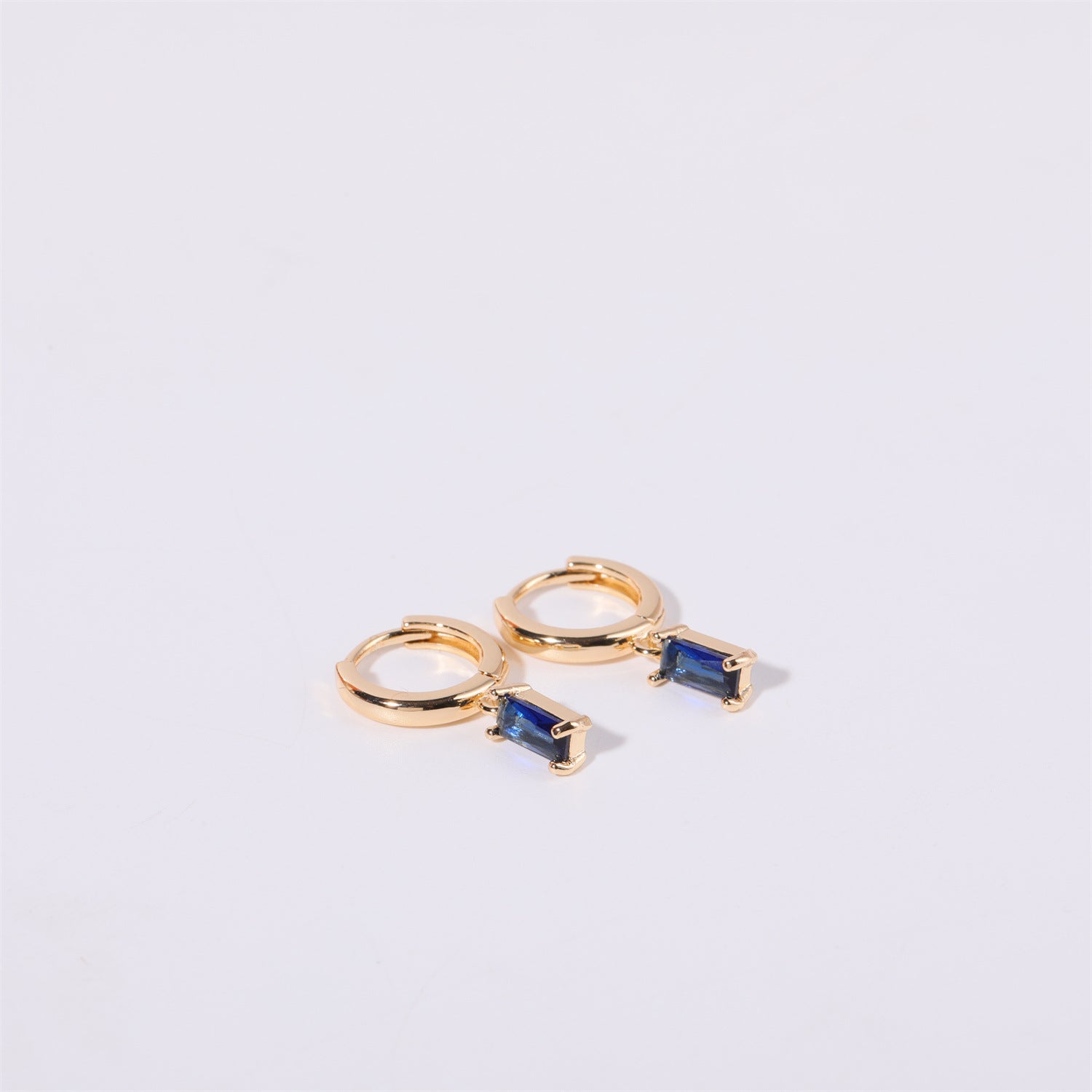 Geometric Birthstone Earrings - Loopbrek